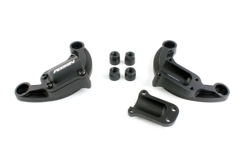Perrin Strut Brace with Billet Feet for 2022 Subaru WRX - Black