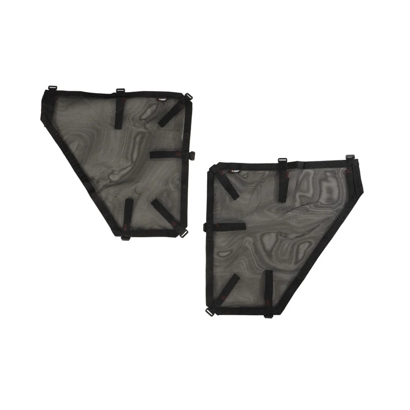 Rugged Ridge Fortis Tube Door Abdeckungen Hinten Paar Schwarz 18-20 Jeep Wrangler JLU