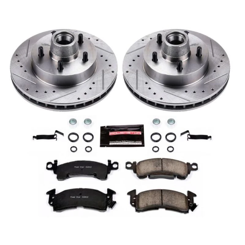 powerstop_K4539-6794606c26fe7 Power Stop 71-73 Buick Centurion Front Z23 Evolution Sport Brake Kit