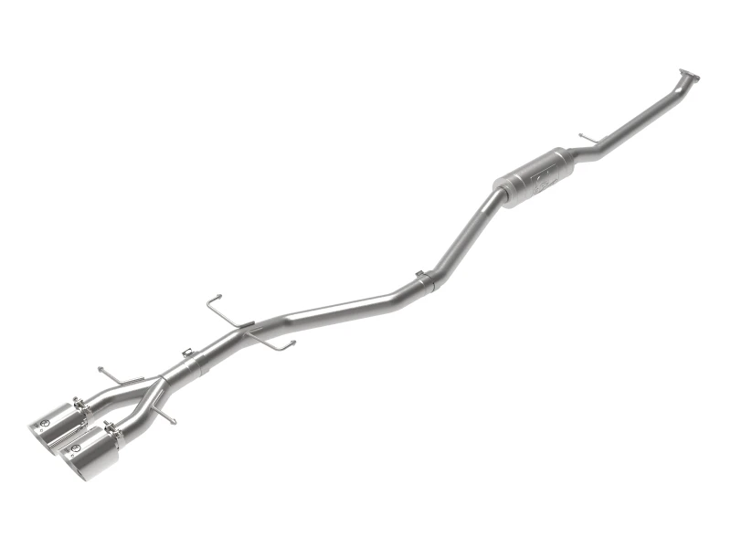 aFe Takeda 2,5 Zoll 304SS Kat-Abgasanlage 17-20 Honda Civic SI Coupe L4-1,5L (t) - Polierte Spitze