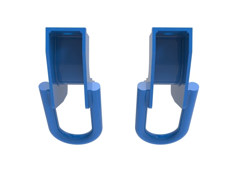aFe Toyota Tundra 2022 V6-3.5L (tt) Front Tow Hook Blau