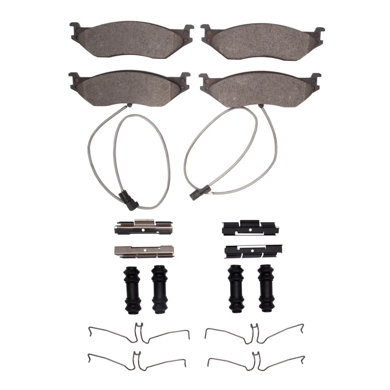DFC 18-20 Coachmen Mirada Select Rear 5000 Advanced Semi Metallic Brake Pads and Hardware Kit
