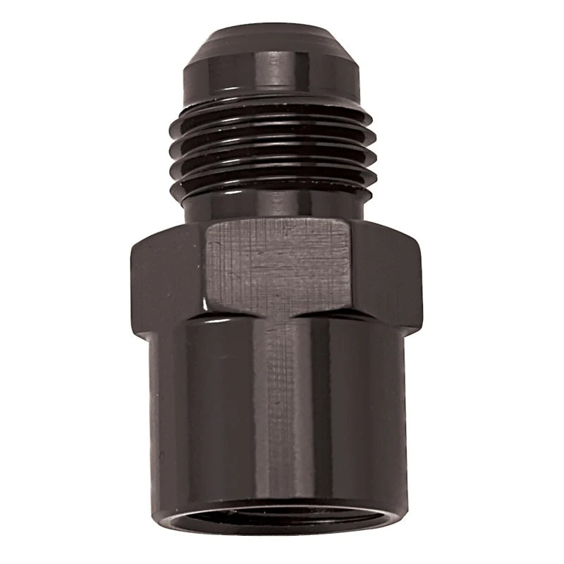 Russell Performance Adapter Fitting M14 x 1,5 auf -6AN Flare - Schwarz