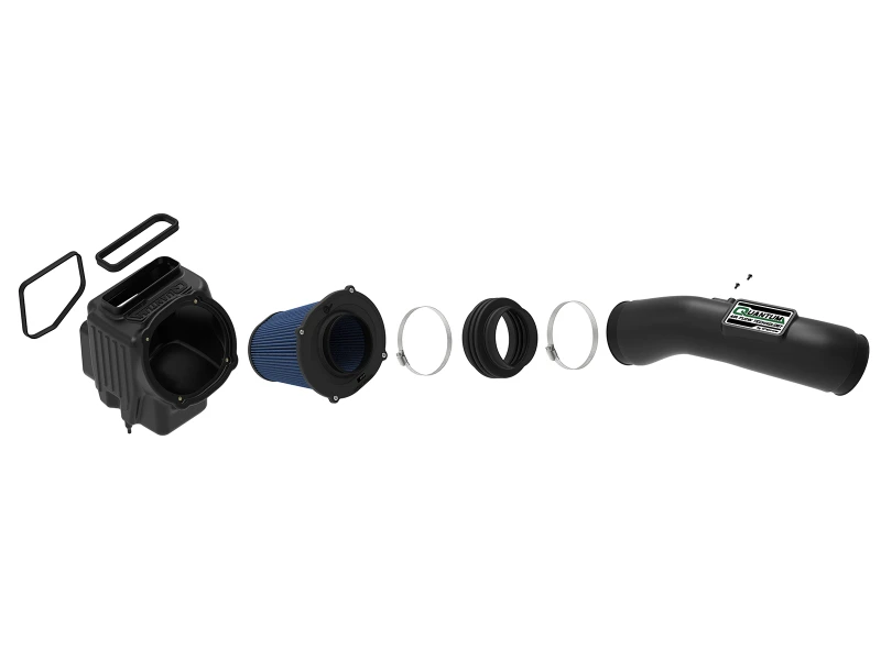 aFe Quantum Pro 5R Cold Air Intake System 17-18 GM/Chevy Duramax V6-6.6L L5P - Oiled