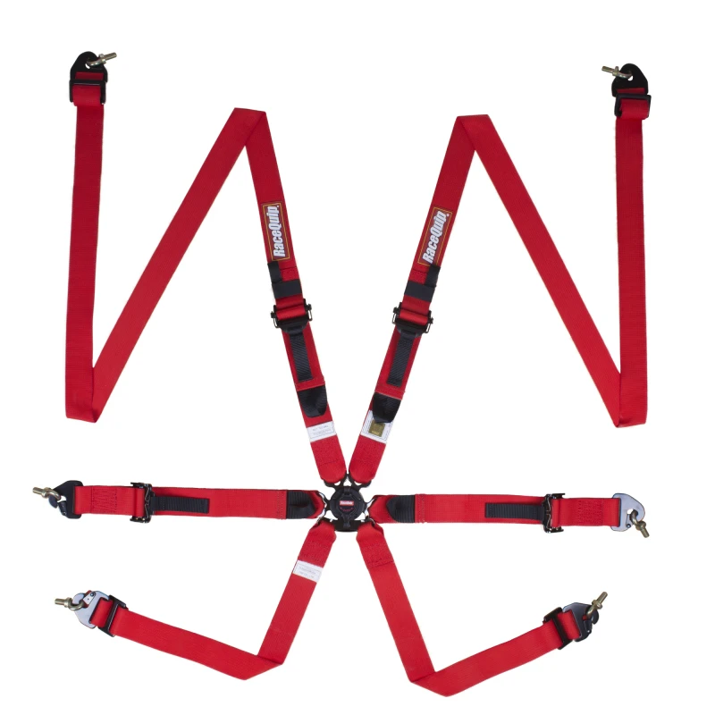 RaceQuip Rot FIA CAMLOCK 6pt 2in Pull Up Lap FHR