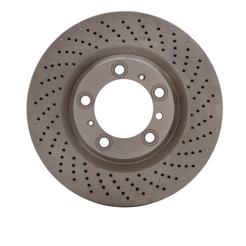DFC 07-13 Porsche 911 Right Rear Drilled Brake Rotor