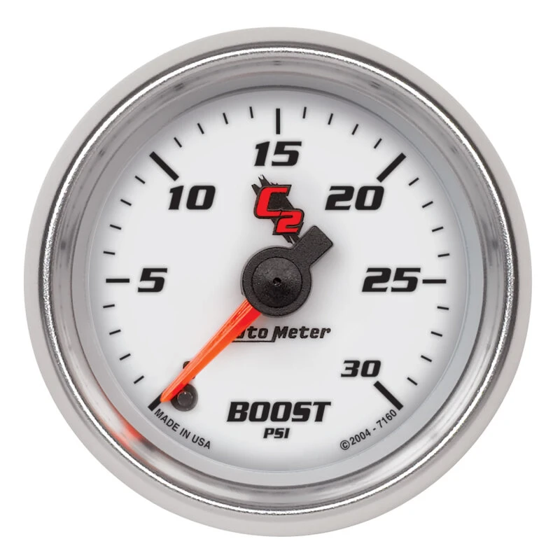 Autometer C2 52mm 30 PSI Electronic Boost Gauge