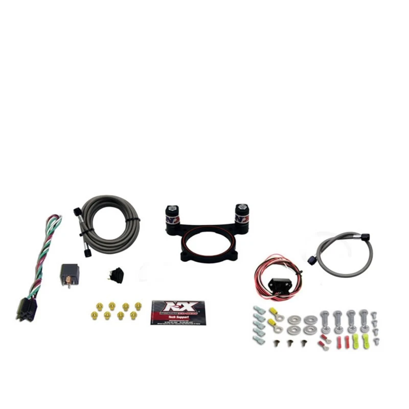 Nitrous Express 11-15 Ford Mustang GT 5.0L Coyote 4-Ventil-Nitrous-Platten-Kit (50-200PS) ohne Flasche