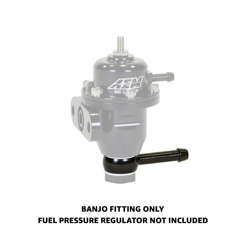 AEM Adjustable Fuel Pressure Regulator Barb Fitting