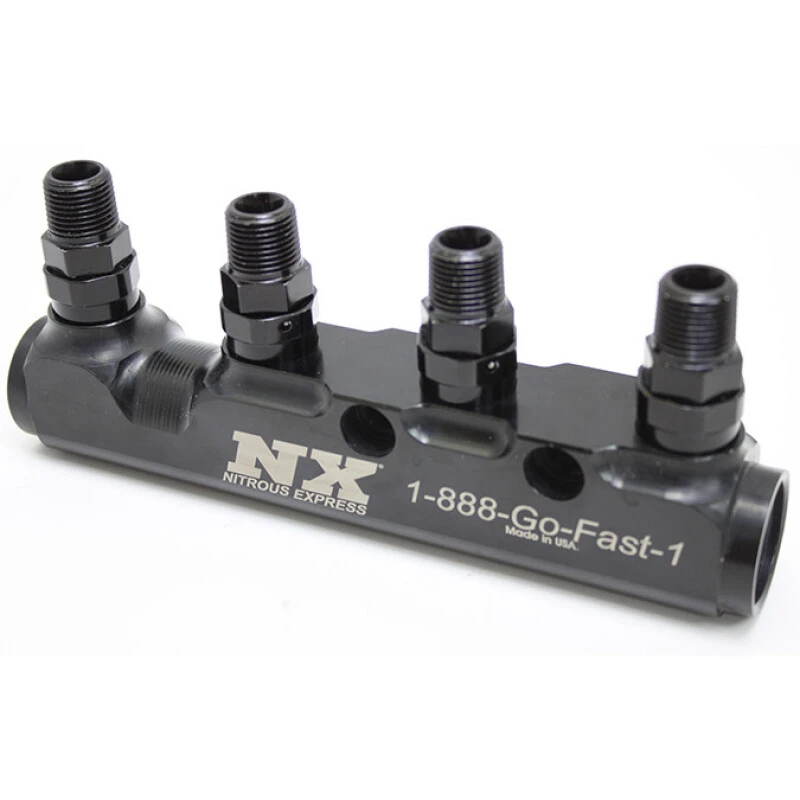 Nitrous Express Fuel Log 4 Port w/Fittings