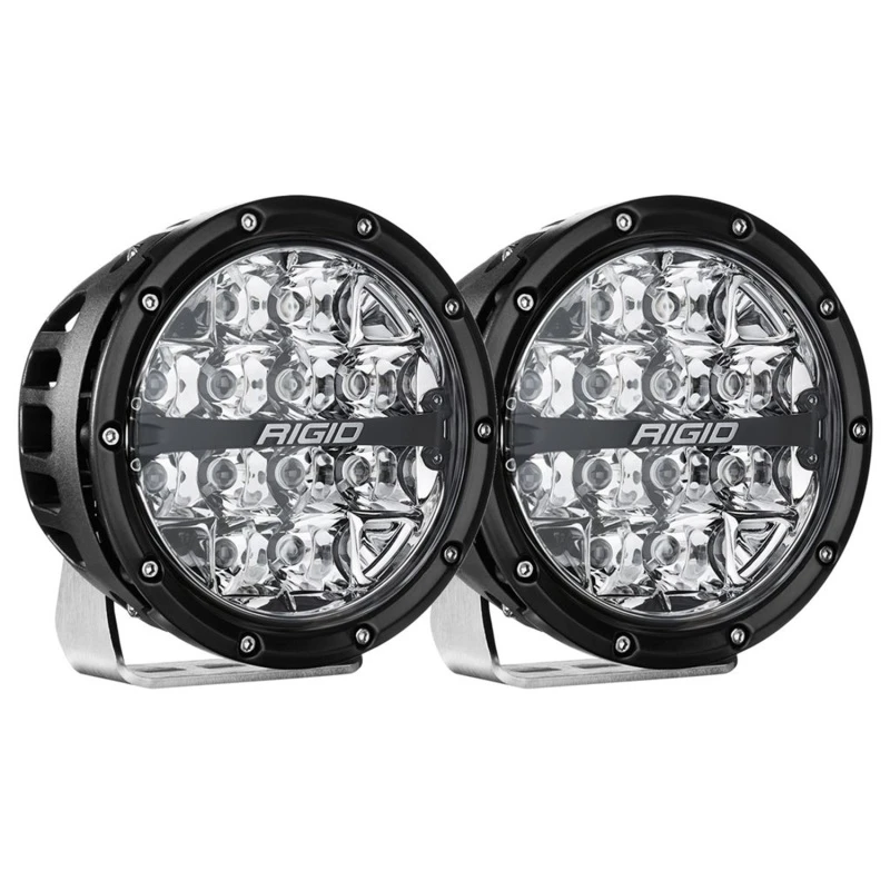 Rigid Industries 360-Series 6in LED Off-Road Spot Beam – RGBW (Paar)