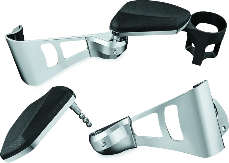Kuryakyn Passenger Armrests Chrom für 2014–2023 Touring Modelle