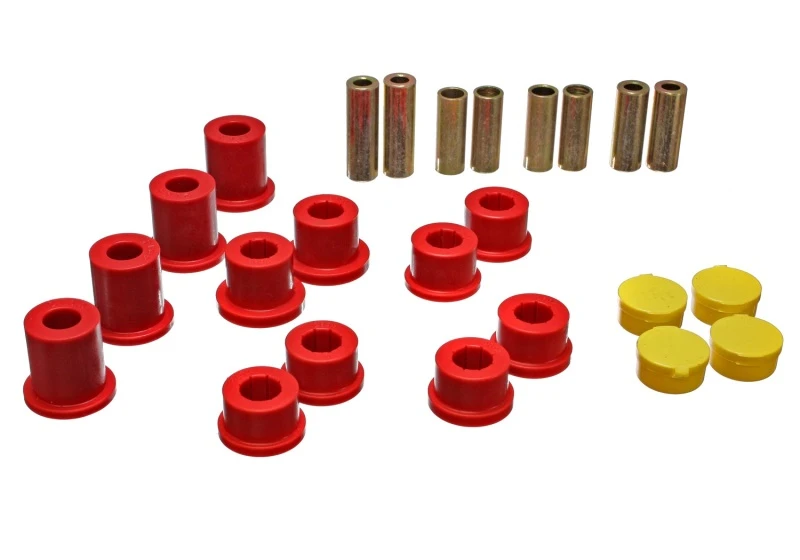 Energy Suspension 90-97 Mazda Miata Rote Vordere Steuerlagereinheit-Buchsen-Set