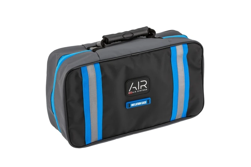 ARB Inflations Case Schwarz Finish mit Blauen Highlights PVC Material Reflektierende Streifen