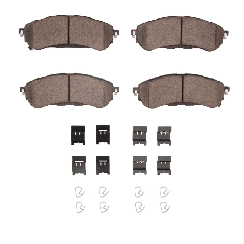 DFC 19-23 Ford Ranger (USA/Canada) Rear 4000 HybriDynamic Brake Pads and Hardware Kit
