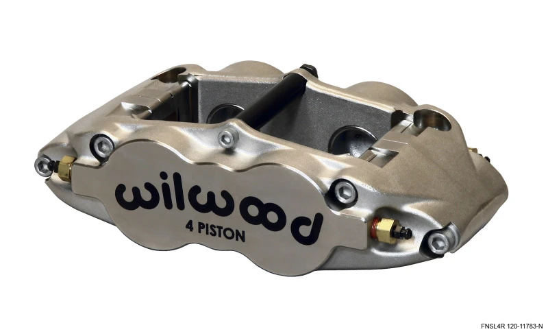 Wilwood Caliper-Narrow Superlite 4R - Nickel 1.25/1.25in Pistons 1.10in Disc