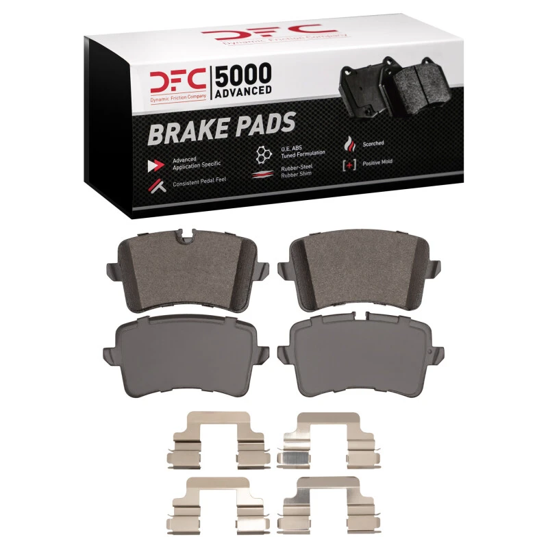 DFC 11-23 Audi A6 (USA/Canada) Rear 5000 Advanced Low Metallic Brake Pads and Hardware Kit