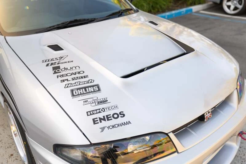 GReddy DRY CARBON 400R TYPE HOOD R33