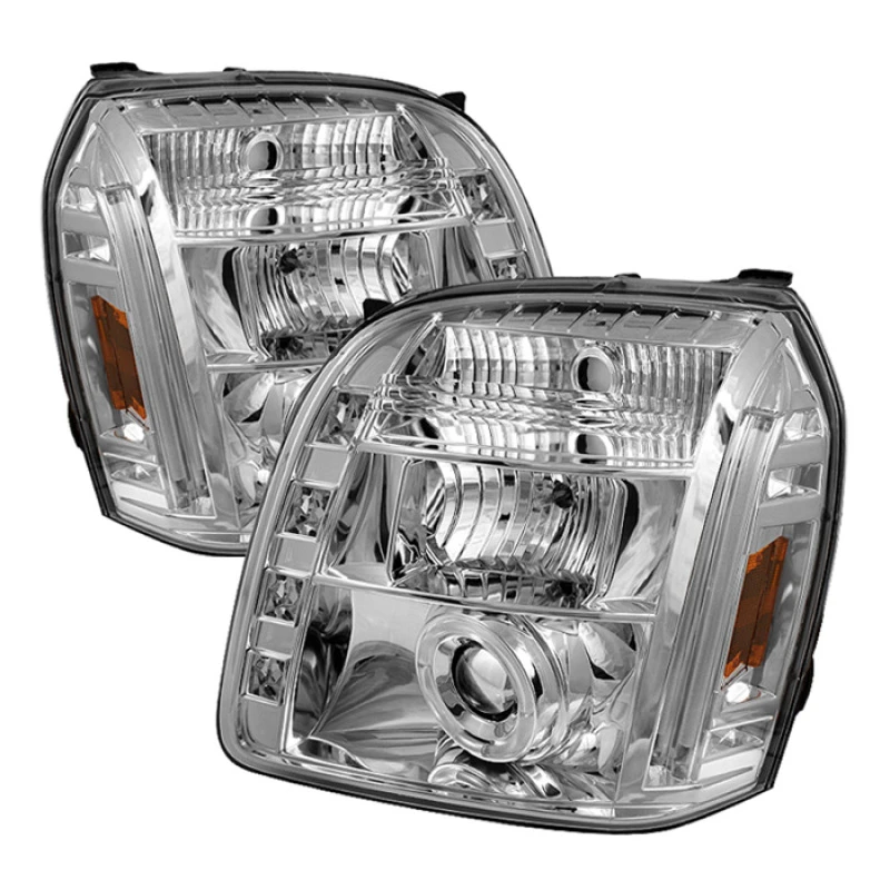 spyder_5029324-6794cee801b8d Spyder GMC Yukon 07-14/GMC Yukon XL 07-14 Projector Headlights LED Halo LED Chrome PRO-YD-GY07-HL-C