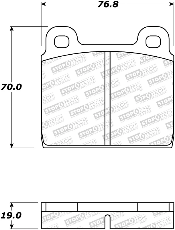 StopTech Street Brake Pads