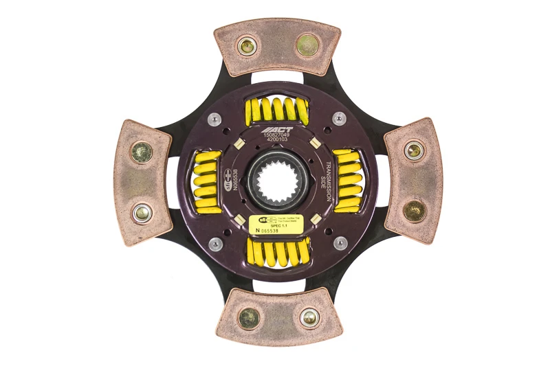 ACT 4 Pad Sprung Race Disc for 1986 Toyota Corolla