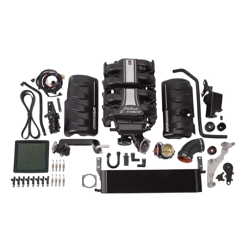 edelbrock_15800-6793266e9f3ce Edelbrock Kompressor Stage 1 - Straßen-Kit 2005-2009 Ford Mustang 4,6L 3V ohne Tuner