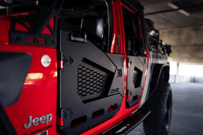 DV8 Offroad Spec Series Halbtüren Front für 2018–2022 Jeep Wrangler JL/JT