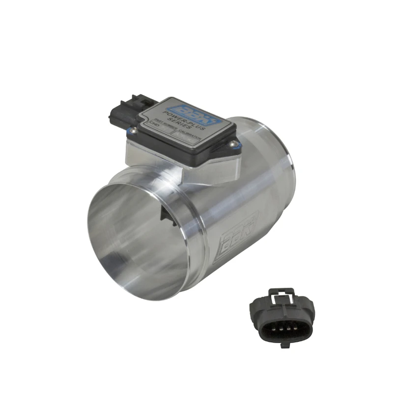 BBK 86-93 Mustang 5.0 Massenluftmesser 76mm 19 lb Inj. Kalibrierung für Kaltluftansaugung CNC-Billet-Gehäuse