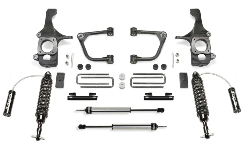 Fabtech 16-19 Toyota Tundra 4WD Trd Pro 2 Zoll UCA-Kit mit Uniballs & Dlss 2.5C/O Resi & Rr Dlss