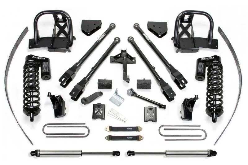 Fabtech 11-16 Ford F250 4WD ohne werkseitige Überlastung 8 Zoll 4Link-System mit Dlss 4.0 C/O& Rr Dlss