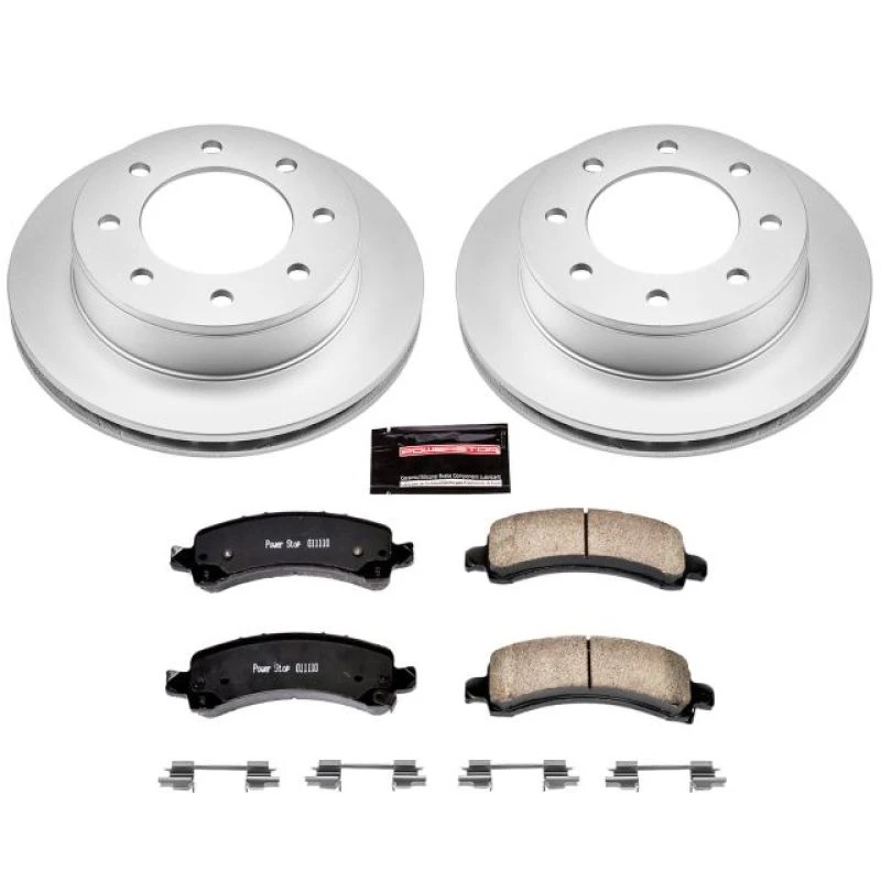 powerstop_CRK2039-67945745a5eab Power Stop 03-17 Chevrolet Express 2500 Rear Z17 Evolution Geomet Coated Brake Kit