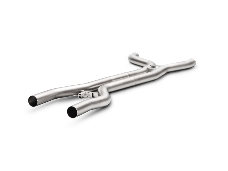 Akrapovic 15-17 Porsche Cayenne GTS (958 FL) Evolution Link Pipe Set (Titanium)