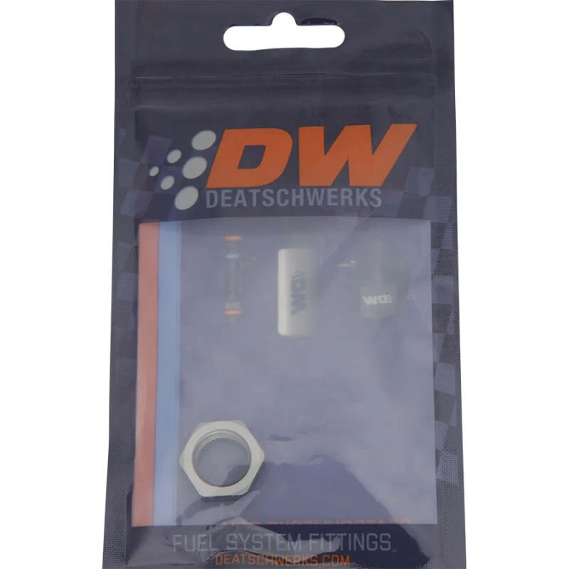 DeatschWerks 6AN Bulkhead-Mutter kleinere OD - eloxiertes DW-Titan