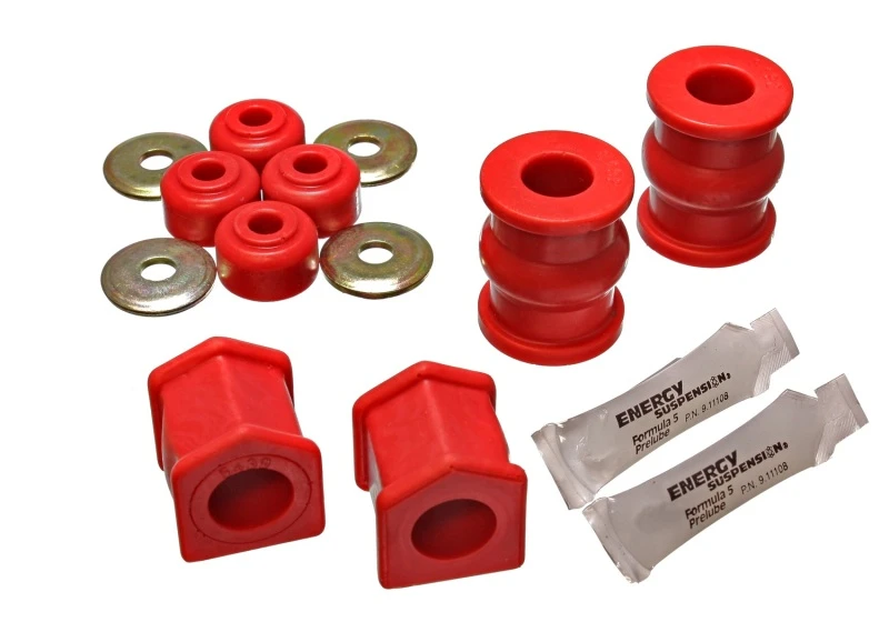 Energy Suspension 73-79 Chrysler Charger/Roadrunner Rot 15/16in Vorderer Stabilisatorrahmen-Buchsen