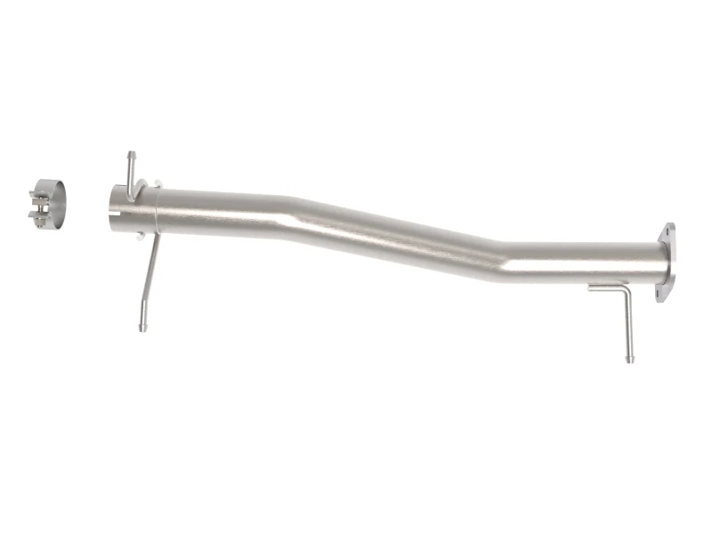 aFe Apollo GT Series 409 Stainless Steel Muffler Delete Pipe 2019 Ram 1500 V8-5.7L HEMI