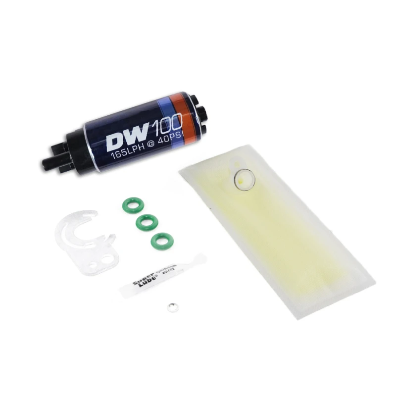 DeatschWerks 165 LPH In-Tank-Benzinpumpe mit Installationskit für Mazda Miata 1.6/1.8L (89-93)