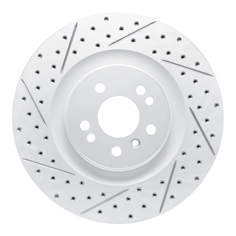 DFC 06-12 Mercedes-Benz Gl320 Front Left Drilled & Slotted Geoperformance Rotor