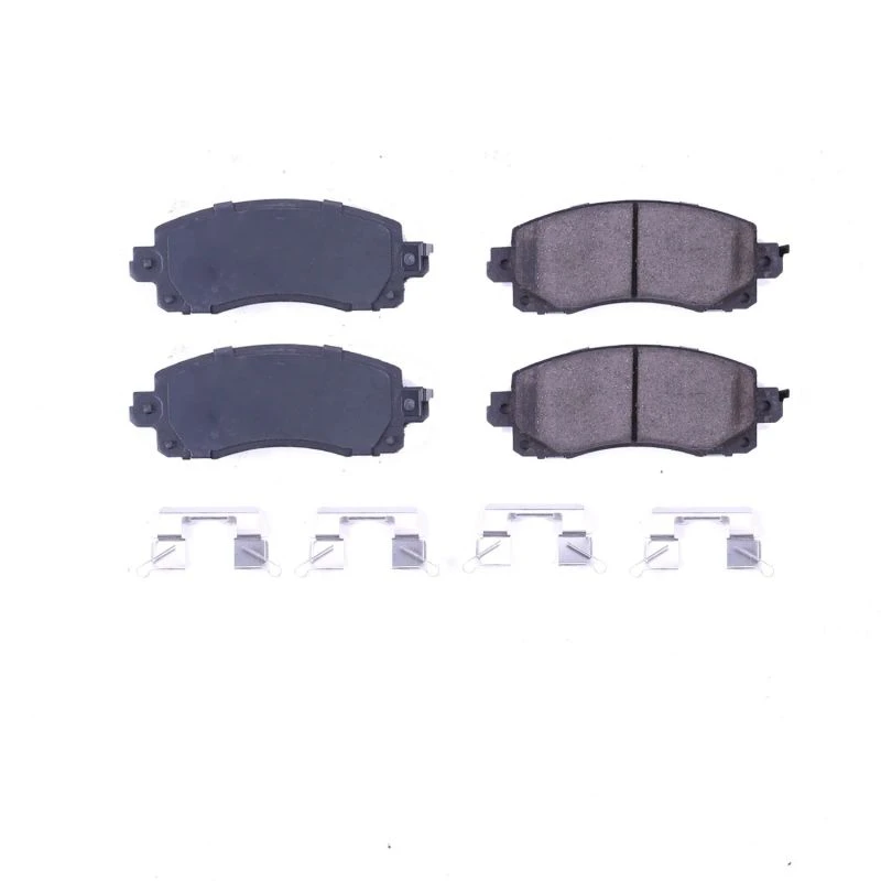 Power Stop Front Z17 Evolution Ceramic Brake Pads w/Hardware for 18-19 Subaru Crosstrek