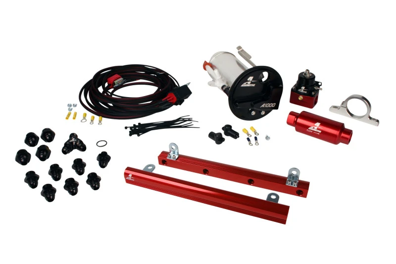 Aeromotive 07-12 Ford Mustang Shelby GT500 5.4L Stealth-Kraftstoffsystem (18682/14144/16307)