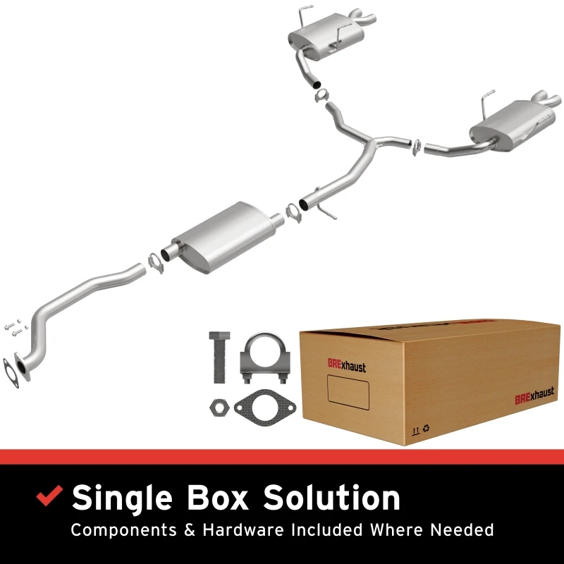 BRExhaust Auspuffanlage für 09-12 GMC Acadia 3.6L