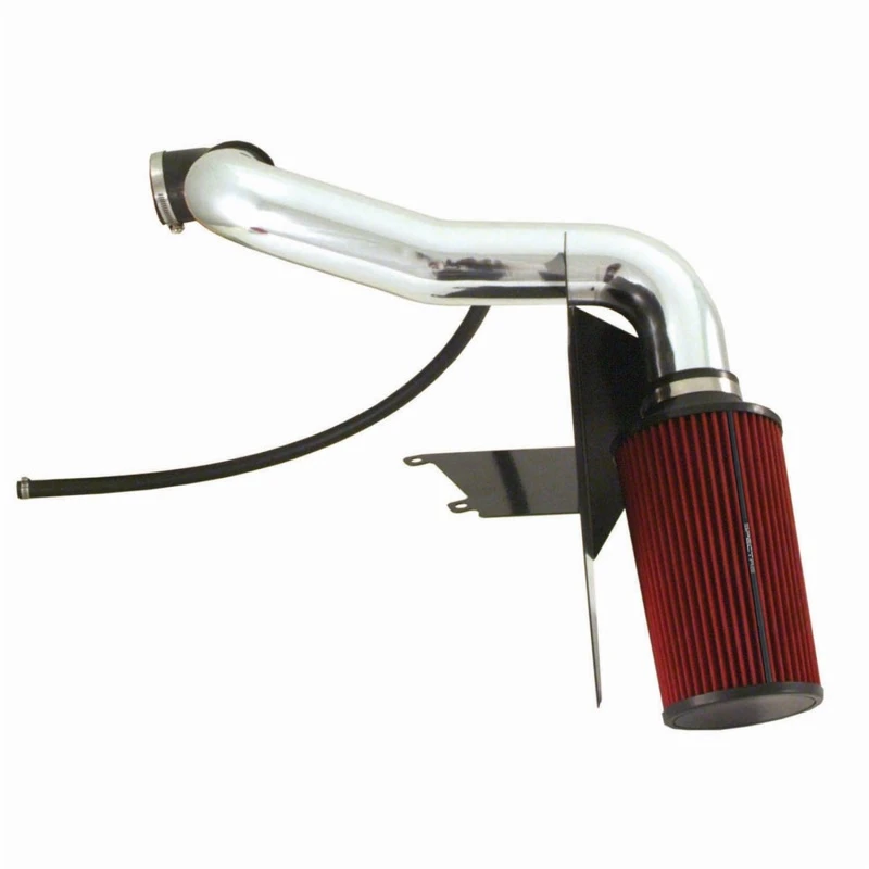 spectre_9902-6794abe2dbb8b Spectre 98-03 GM Truck L4-2.2L F/I Luftansaugkit - Klar eloxiert mit rotem Filter