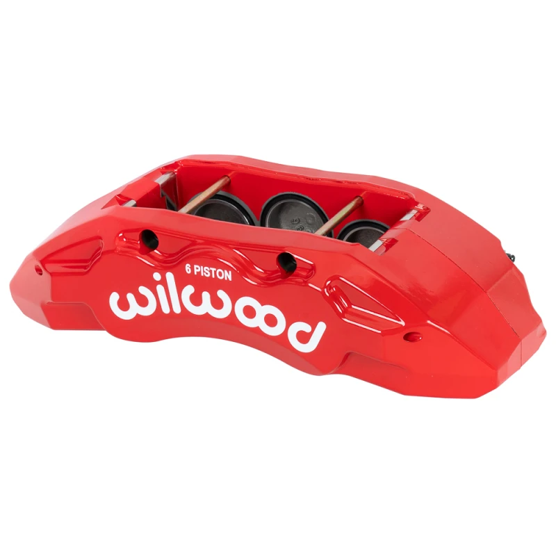 Wilwood caliper TX6-DM 13-20 ford F-250/350 2.00 /1.88/1.88 1.50 rotor R/H red