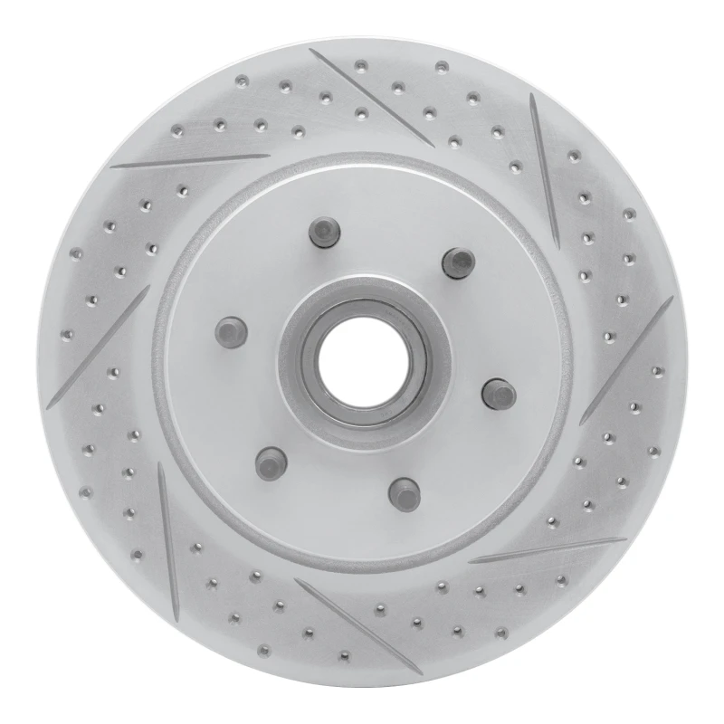 DFC 04-08 Ford F-150 Rwd Front Right Drilled & Slotted Geoperformance Rotor