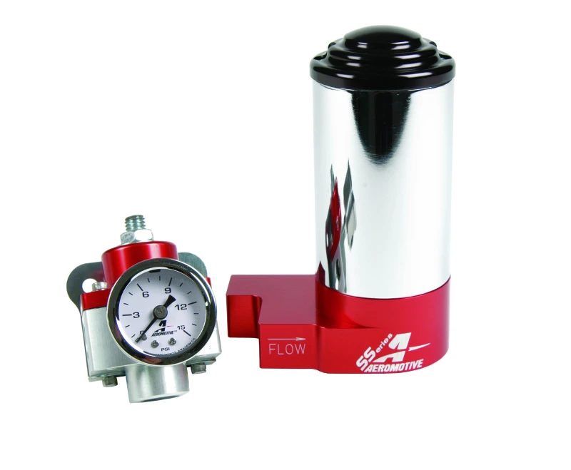 Aeromotive SS Vergaser-Pumpen-Regler-Kit - AN-Style-Anschlüsse