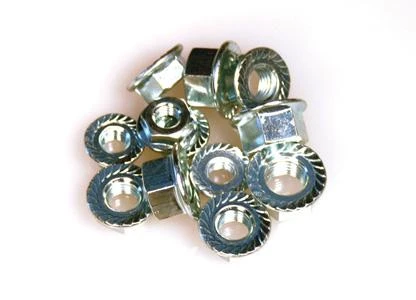 ARP 5/16-24 hex Flanged Nut Chrome Moly für verschiedene Anwendungen (Pack von 10)