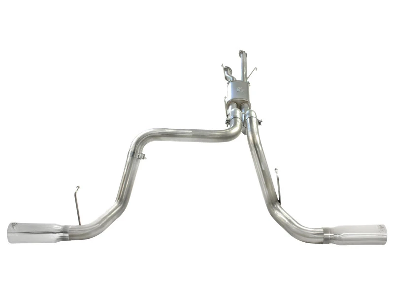 aFe MACHForce XP 2-1/2in auf 3in 409 SS Cat-Back Auspuff mit polierten Endrohren 10-17 Toyota Tundra V8 5.7L