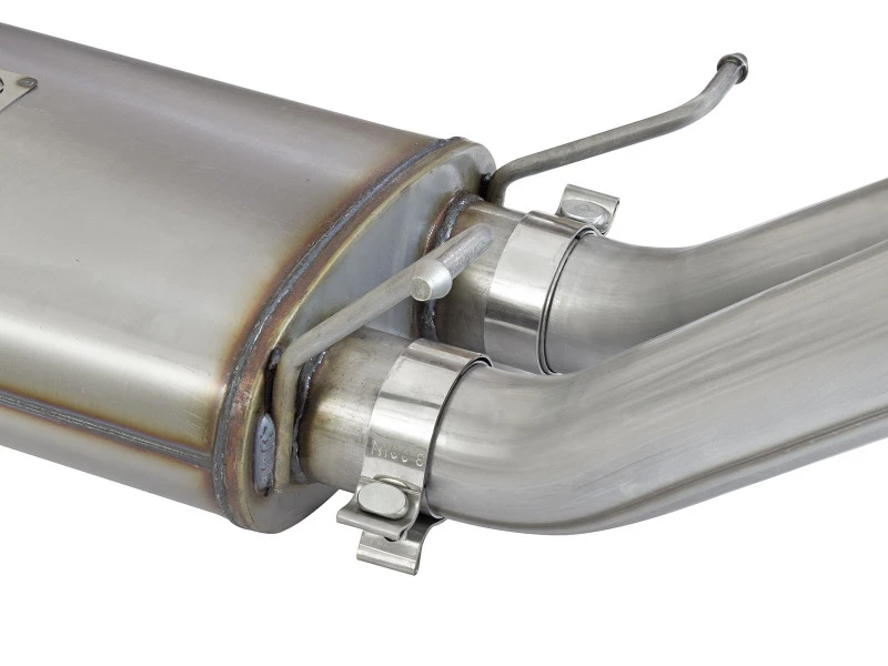 aFe MACH Force-Xp 3 Zoll CB SS Dual Auspuff mit schwarzen Endstücken 09-16 GM Silverado/Sierra 4.3L/4.8L/5.3L