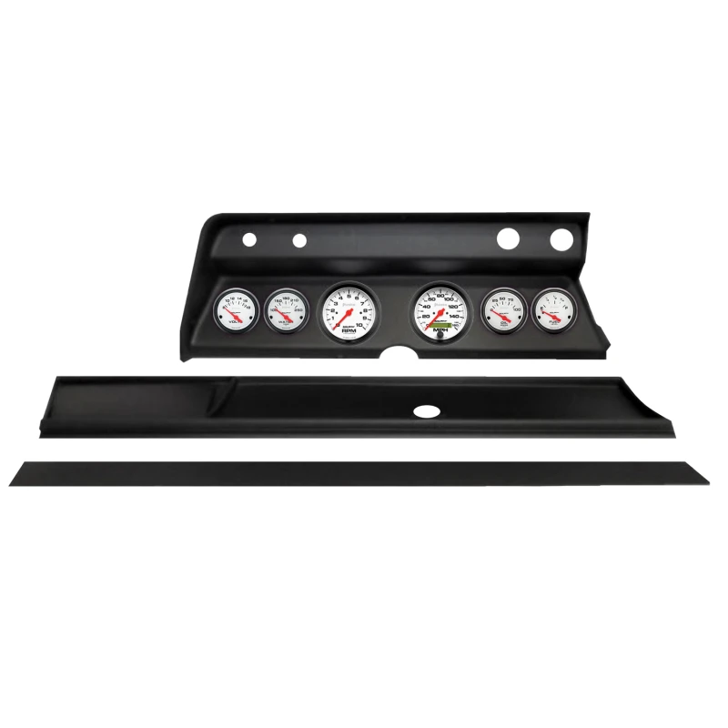 Autometer Phantom Direct Fit Dash Kit 1966 Chevy Chevelle (2 x 3-3/8in. / 4 x 2-1/16in.)
