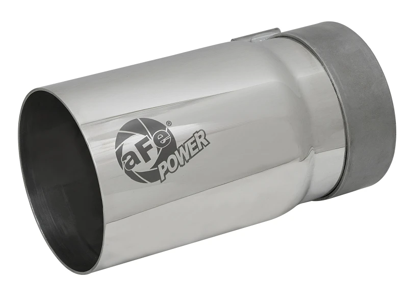 aFe MACH Force-Xp Universal Exhaust Tip 3-1/2 IN Inlet x 4 IN Outlet x 7 IN L