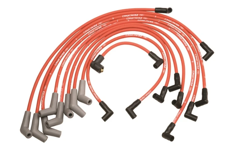 Ford Racing 9mm Zündkerzenkabel-Sätze - Rot